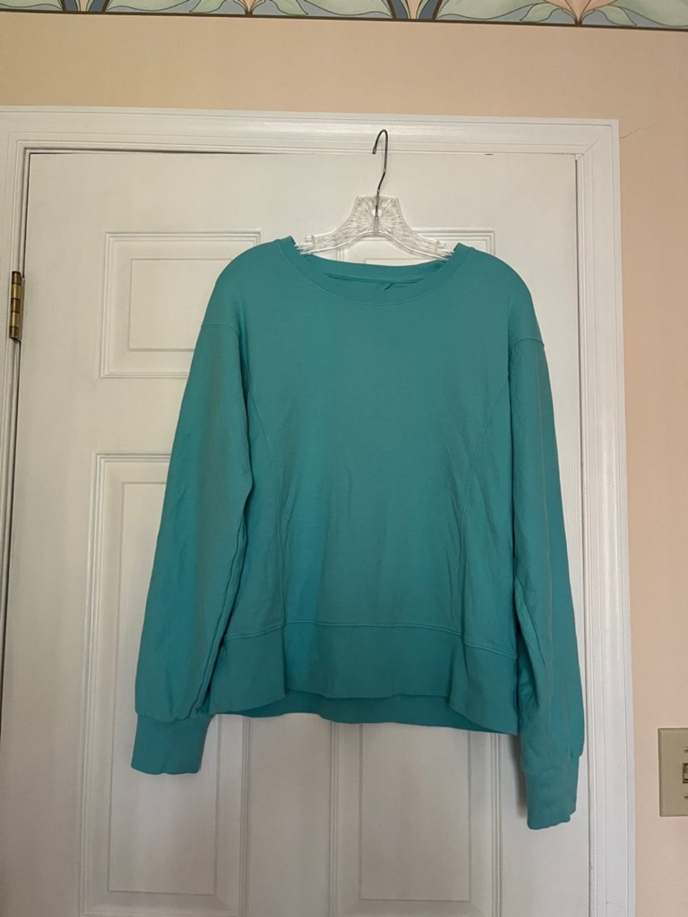 Athleta M Teal Crewneck Sweatshirt